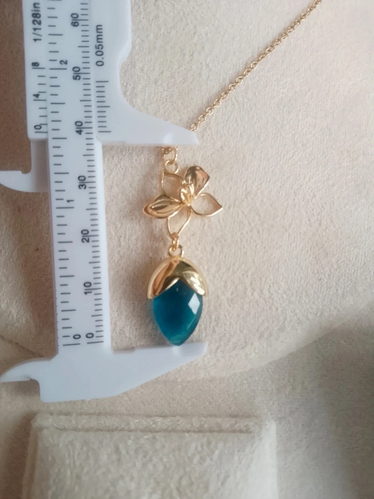Collier pendentif Pierre d'apatite naturelle – photo 3